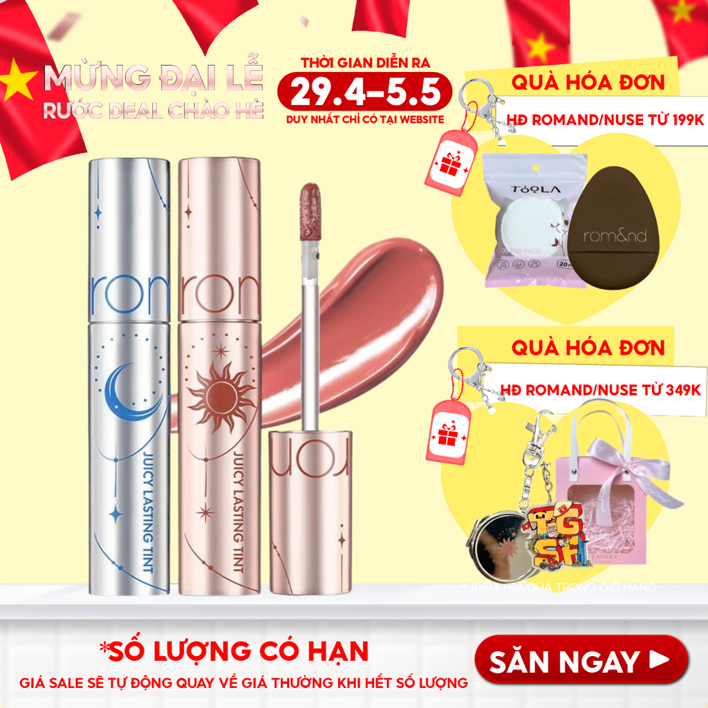 [NEW][Solunar Edition] Son Tint Lì Romand Juicy Lasting Tint Solunar Edition