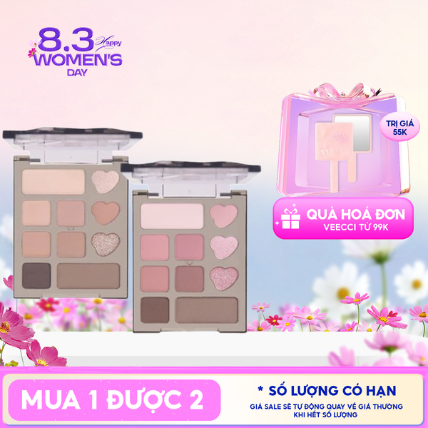  Bảng Phấn Mắt VEECCI 10 Ô Glamorous Dreamland 10 Color Eyeshadow 