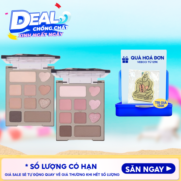  Bảng Phấn Mắt VEECCI 10 Ô Glamorous Dreamland 10 Color Eyeshadow 