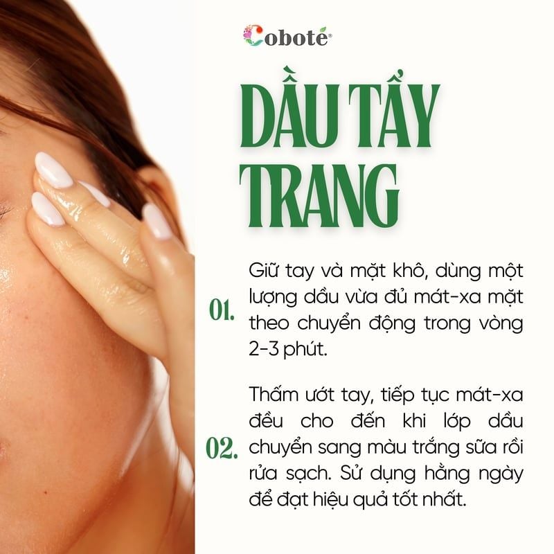 Dầu Tẩy Trang COBOTÉ Sạch Sâu, Không Cay Mắt Coco Miracle Makeup Removing Oil 100ml