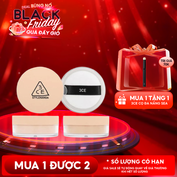  Phấn Phủ Dạng Bột Bền Màu 3CE Loose Powder 8.5g 