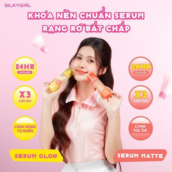  Xịt Khóa Nền Silkygirl Fix & Lock Serum Fixing Spray 100ml 