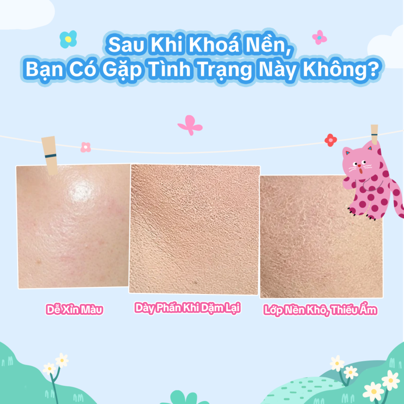 Phấn Phủ Dạng Nén Colorkey Blurring Silky Setting Powder #Soft Lavender 7g (The Polka Dot Cat Edition)
