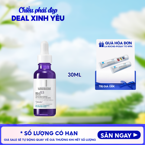 Serum La Roche-Posay Hỗ Trợ Dưỡng Sáng, Giảm Thâm Nám La Roche-Posay Mela B3 Serum