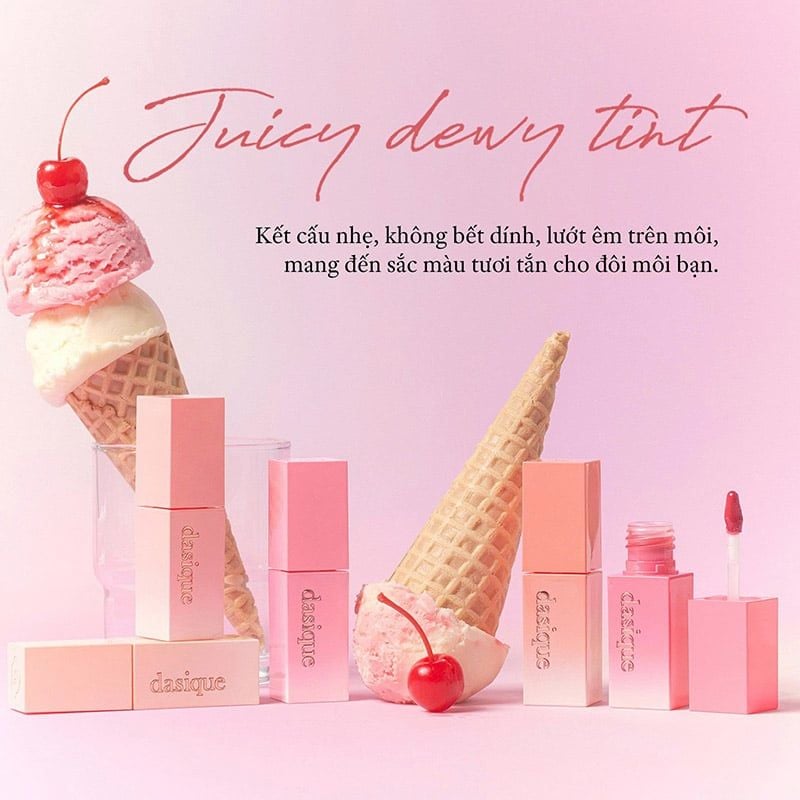 Son Tint Bóng Dasique Juicy Dewy Tint 3.5g