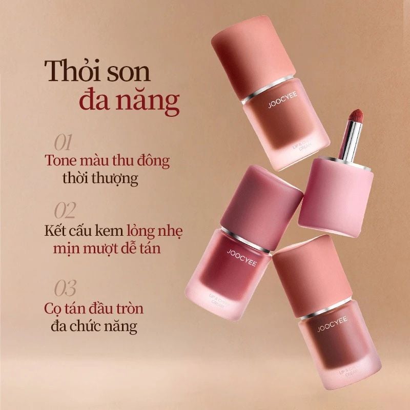 Kem Má Hồng & Son Đa Năng Joocyee Multi-Purpose Cream 4.5g