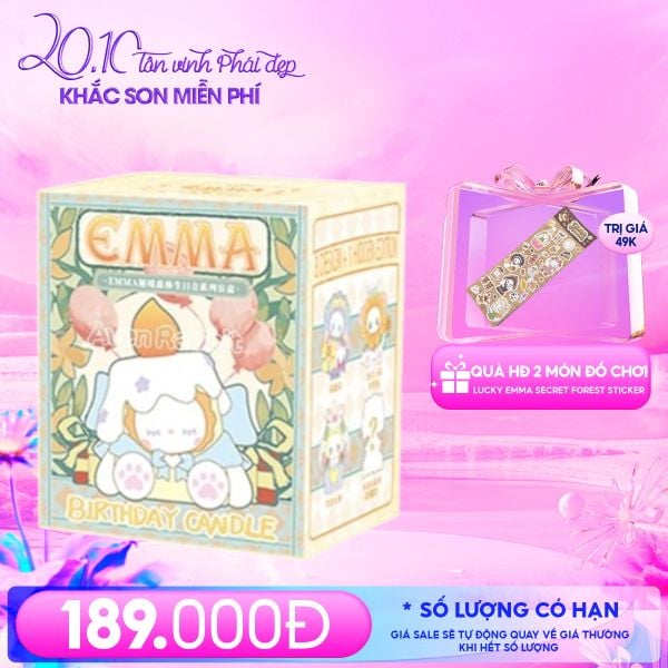  Mô Hình Đồ Chơi Lucky Emma Forest Birthday Blind Box - MJ-000028 