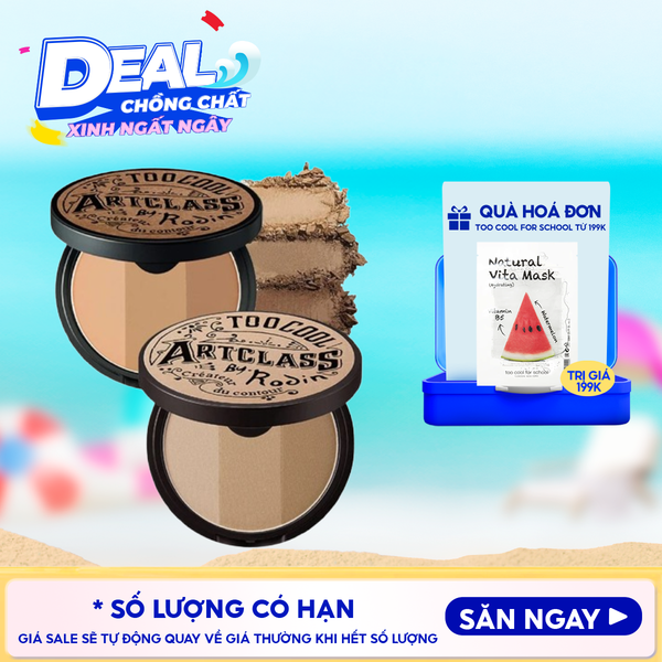  Phấn Tạo Khối 3 Màu Too Cool For School Art Class By Rodin Shading 9.5g 