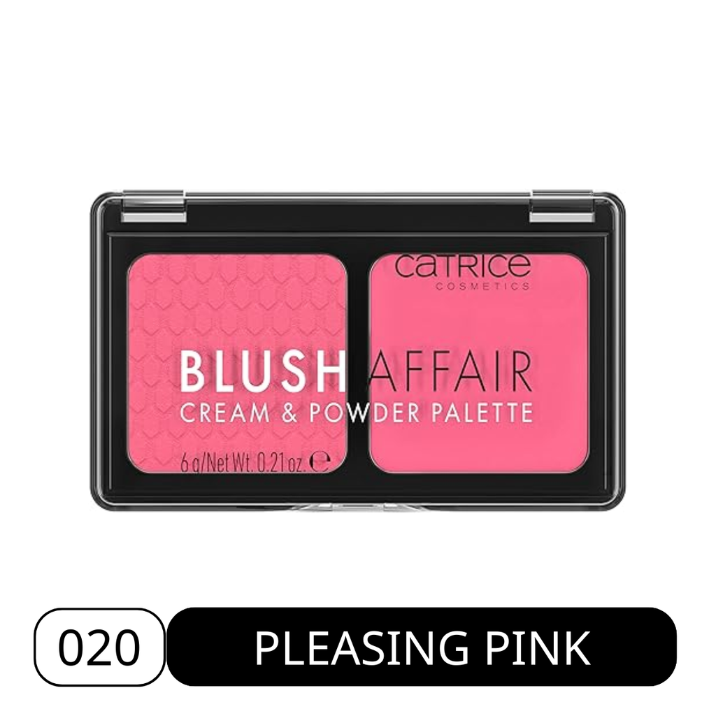 Bảng Má hồng Kết Hợp Dạng Kem Và Phấn Catrice Blush Affair Cream & Powder Palette