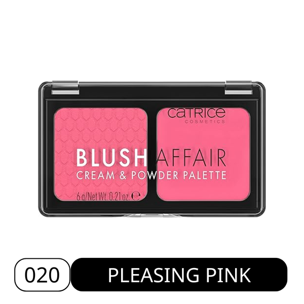  Bảng Má hồng Kết Hợp Dạng Kem Và Phấn Catrice Blush Affair Cream & Powder Palette 