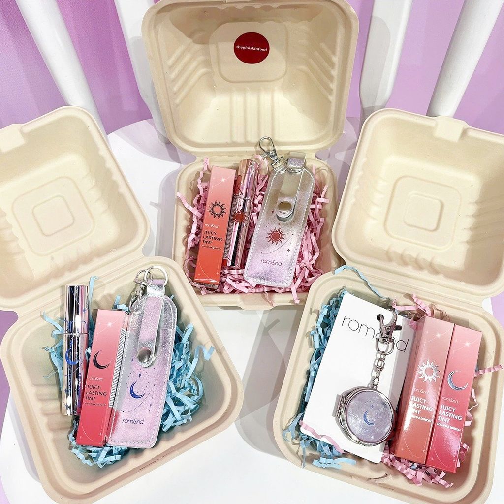 [Solunar Edition] Hộp Bánh Juicy Box Son Tint Lì Romand Juicy Lasting Tint Solunar Edition 5.5g