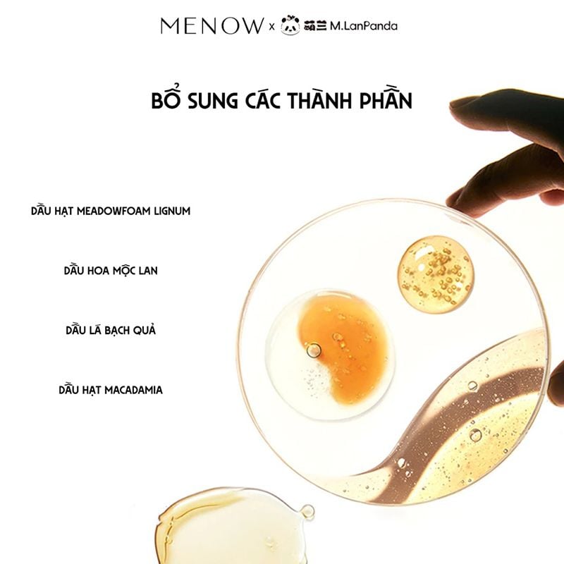 Phấn Phủ MENOW x MENGLAN PANDA Dạng Nén Velvet Mist Complexion Power 21g