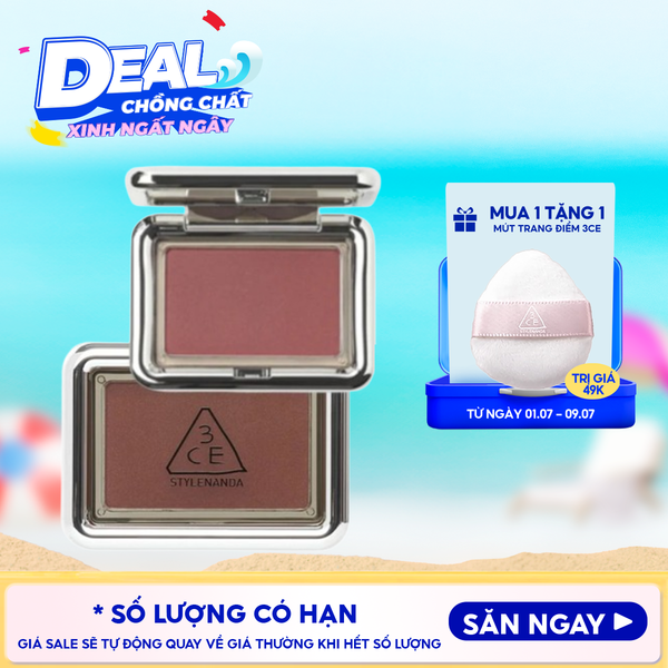  Phấn Má Hồng 3CE Bền Màu New Take Blusher 4.5g 