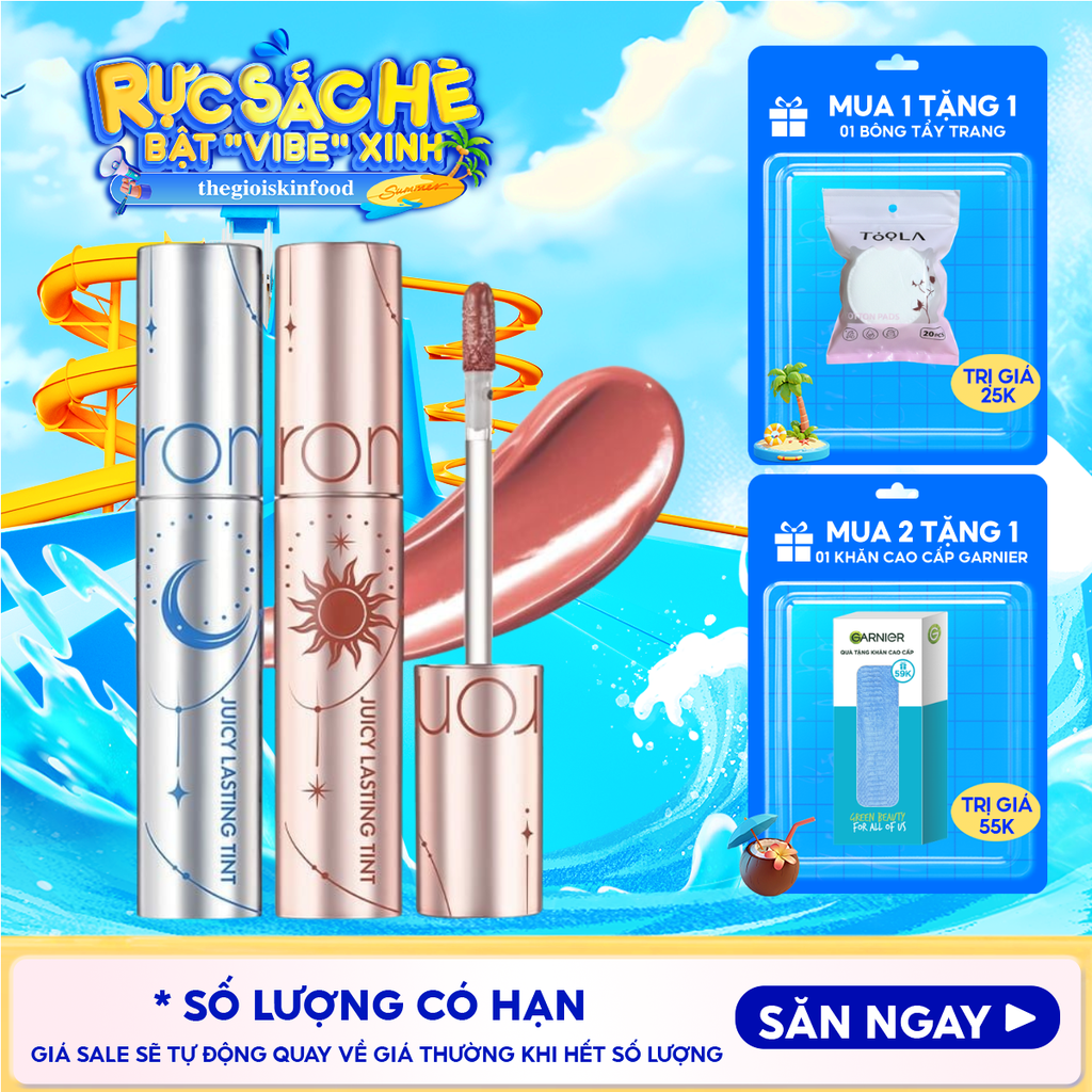 [Solunar Edition] Son Tint Lì Romand Juicy Lasting Tint Solunar Edition