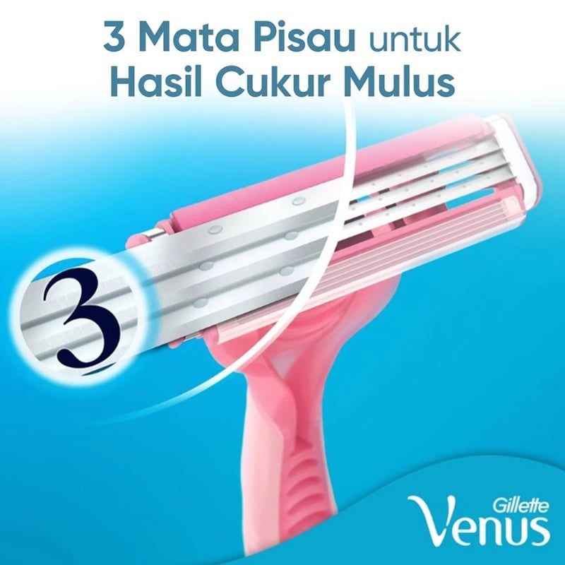 Dao Cạo Cho Nữ Gillette Venus Daisy 3 Blade (2 cái)