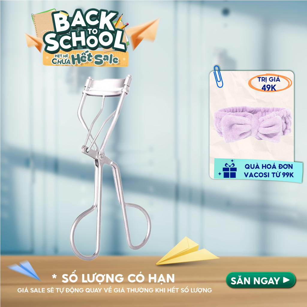 Bấm Mi Thân Xám Vacosi Full Lash Curler - BM02