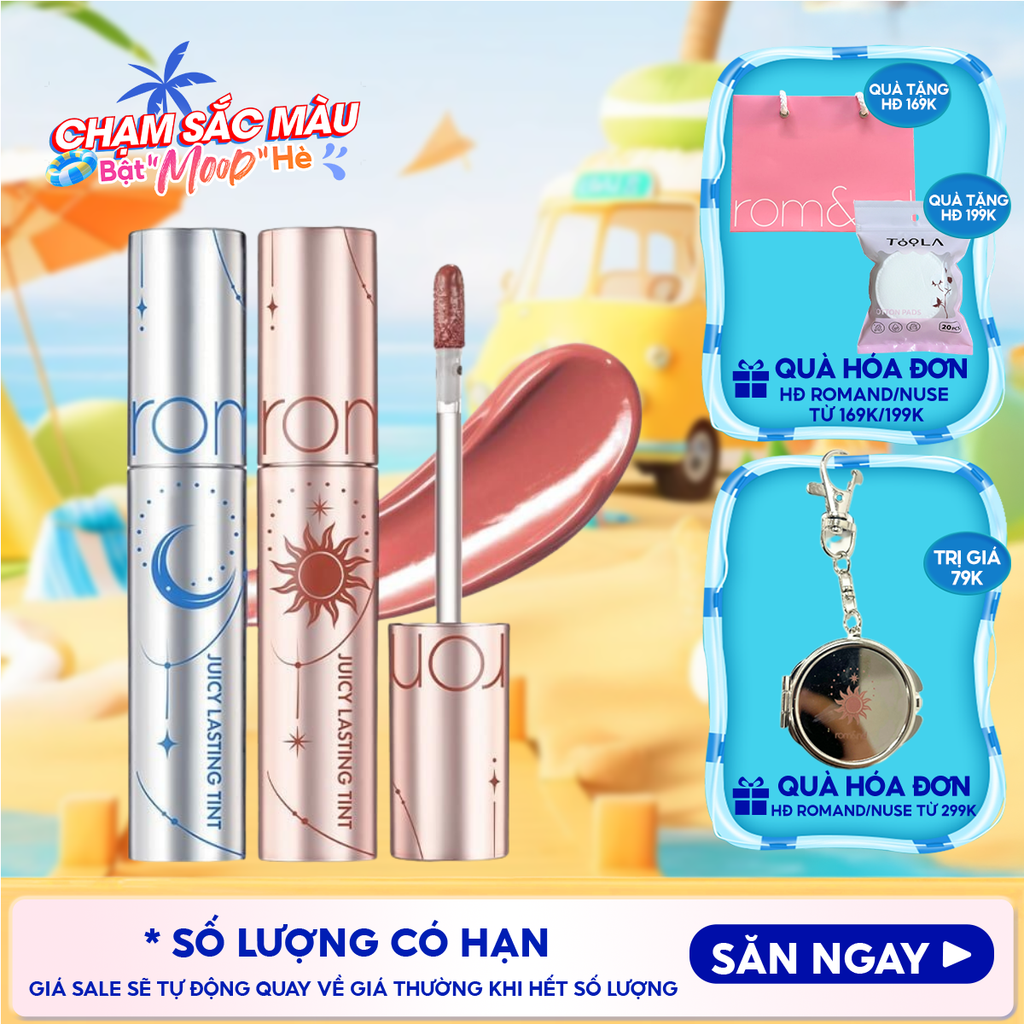 [NEW][Solunar Edition] Son Tint Lì Romand Juicy Lasting Tint Solunar Edition