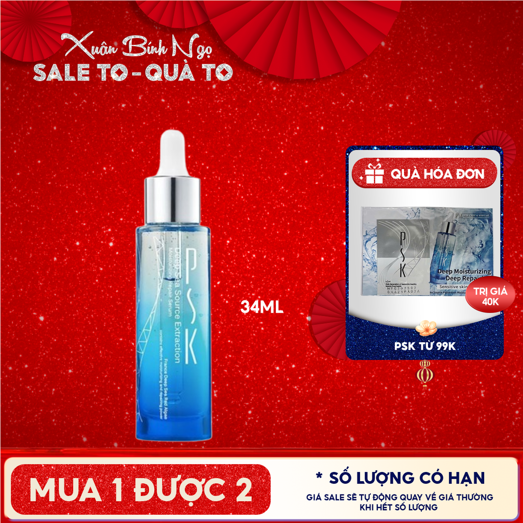 Serum PSK Cấp Ẩm, Làm Dịu Da Deep Sea Source Extraction Moisturizing Repair Serum 34ml