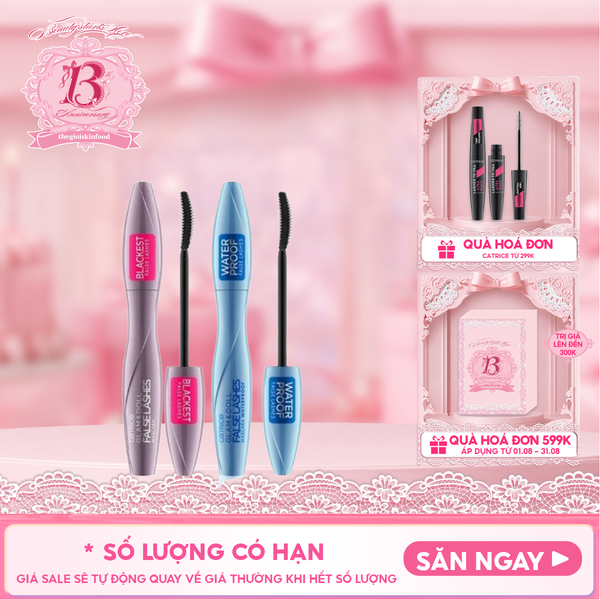  Mascara Catrice Giúp Làm Dày Mi, Không Thấm Nước Glam&Doll False Lashes Mascara 10ml 
