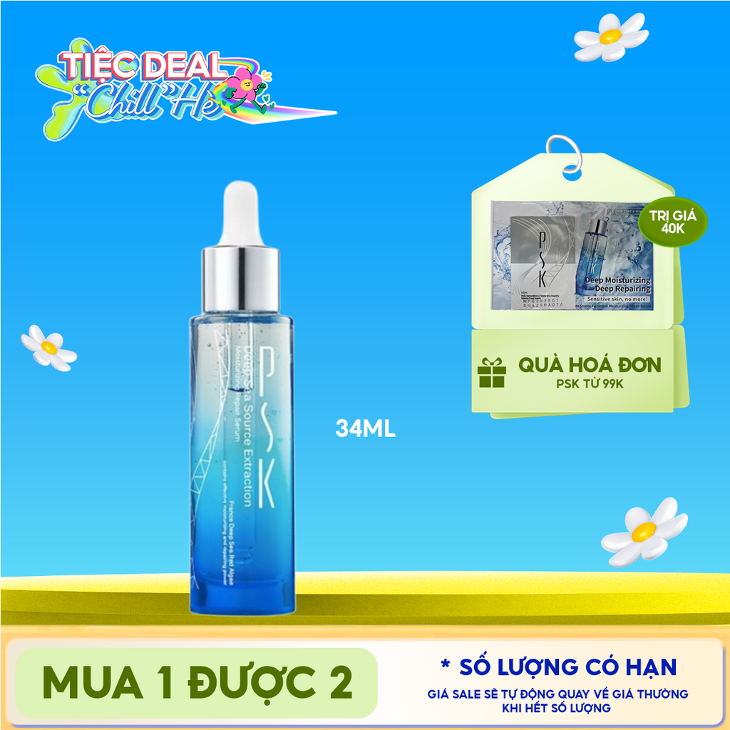 Serum PSK Cấp Ẩm, Làm Dịu Da Deep Sea Source Extraction Moisturizing Repair Serum 34ml