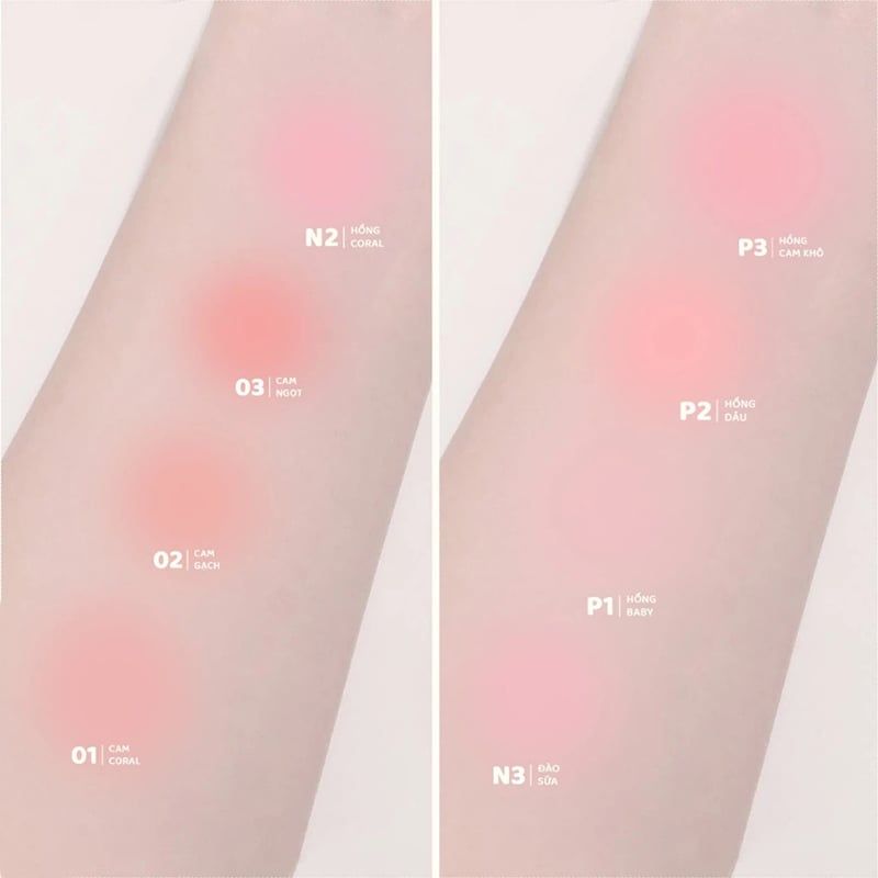 Phấn Má Hồng Vacosi Lolipop All Day Blush 5.6g