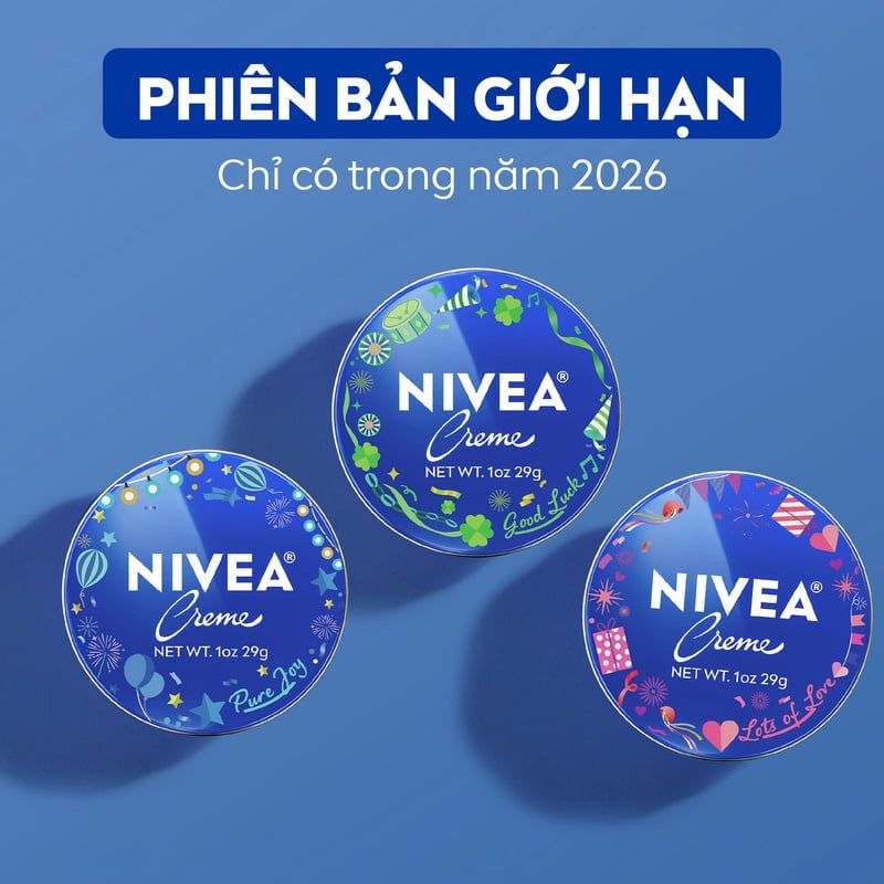 Kem Dưỡng Ẩm Nivea Hỗ Trợ Sáng Mịn Da Creme 30ml