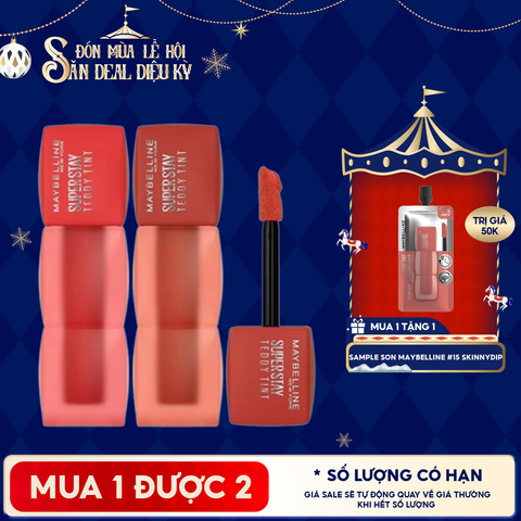 Son Kem Lì Bông Maybelline Bền Màu Superstay Teddy Tint 5ml