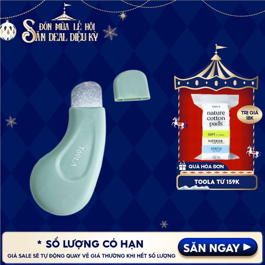 Cây Nặn Mụn Đầu Đen, Thanh Gạt Mụn & Sợi Bã Nhờn TOOLA - BT-TLA024