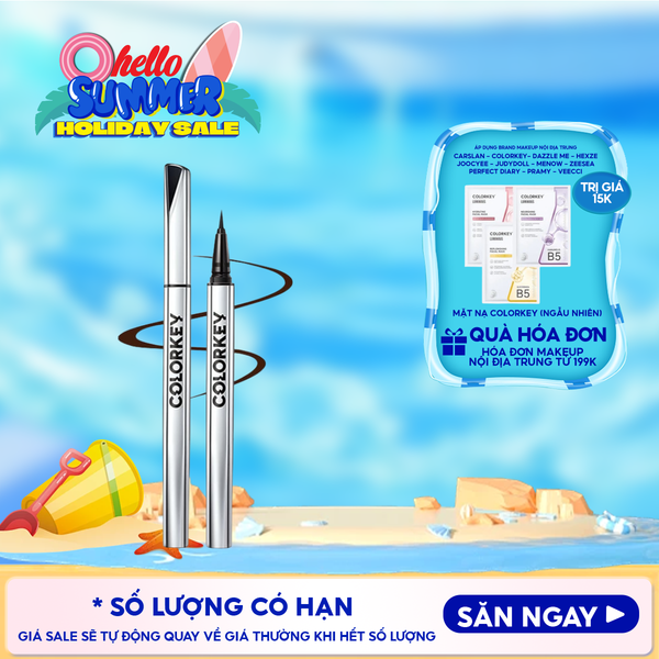  Bút Kẻ Mắt Nước Colorkey Lâu Trôi Floating Color Liquid Eyeliner 0.5ml 