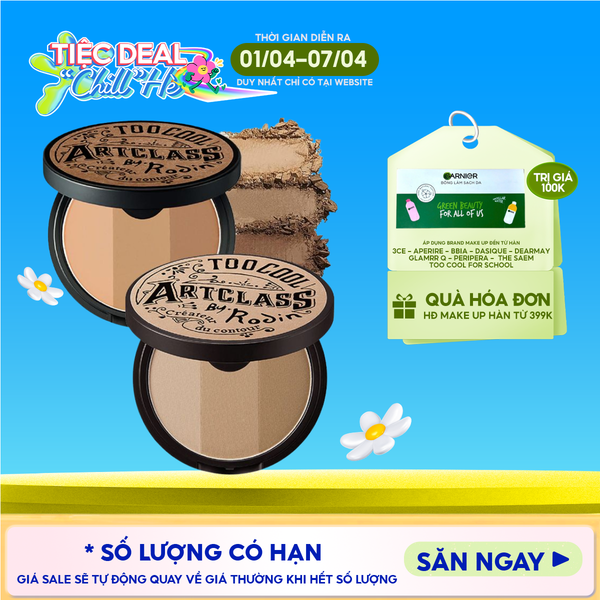  Phấn Tạo Khối 3 Màu Too Cool For School Art Class By Rodin Shading 9.5g 