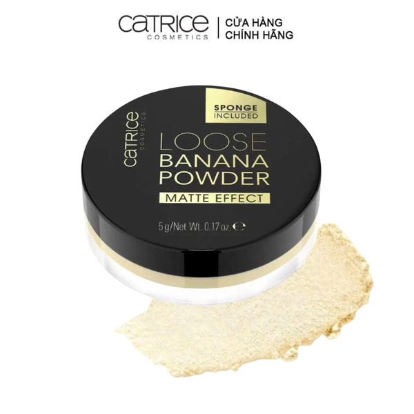  Phấn Phủ Kiềm Dầu Dạng Bột Làm Đều Màu Da Catrice Loose Banana Powder 