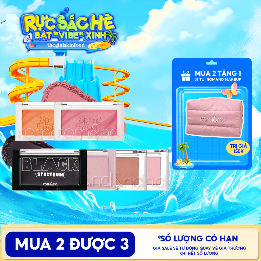 [NEW] Phấn Má Hồng Romand Ngọt Ngào Dạng Nén Better Than Cheek