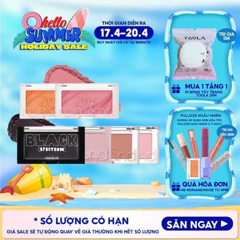 [NEW] Phấn Má Hồng Romand Ngọt Ngào Dạng Nén Better Than Cheek