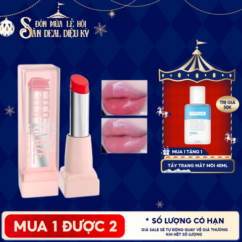 Son Bóng Dưỡng Môi Maybelline Lifter Glaze Oil Balm 2.8g