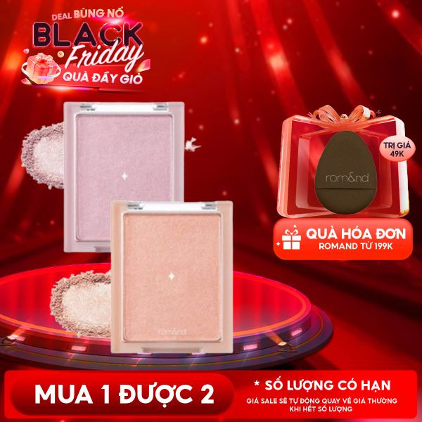  Phấn Bắt Sáng Romand Ánh Nhũ Lấp Lánh Siêu Xinh See-Through Veillighter 5.5g 