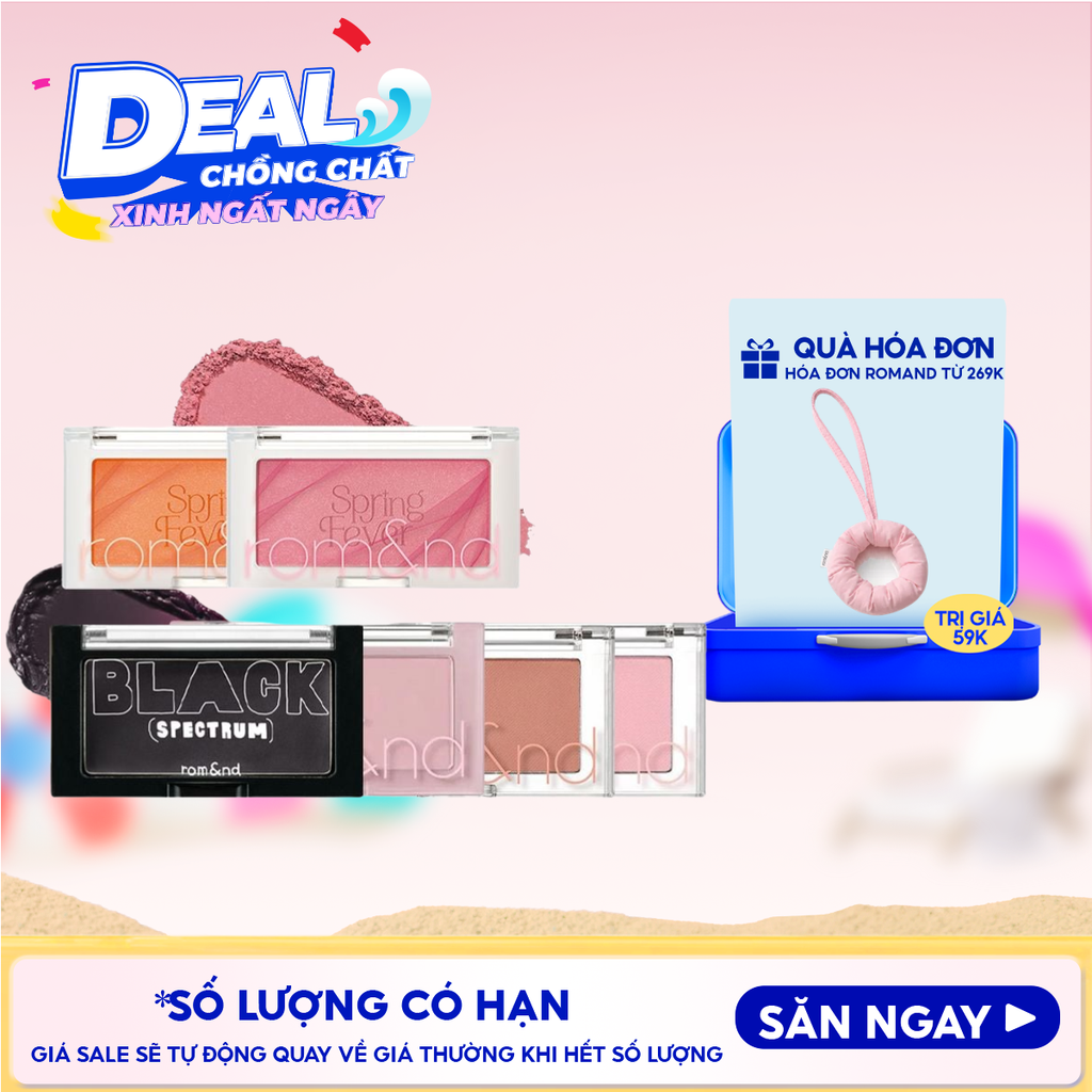 Phấn Má Hồng Romand Ngọt Ngào Dạng Nén Better Than Cheek
