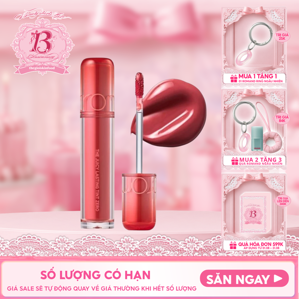  Son Tint Romand Căng Mọng Môi The Juicy Lasting Tint Zero 3.5g 
