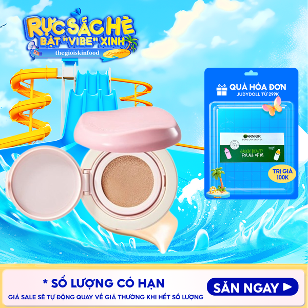  Phấn Nước Judydoll Mịn Lì, Che Phủ Cao Fresh Matte Cushion SPF50+ PA+++ 12.5g 
