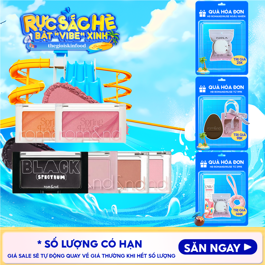 Phấn Má Hồng Romand Ngọt Ngào Dạng Nén Better Than Cheek