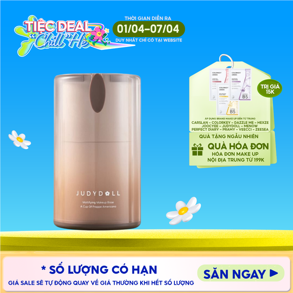  Kem Lót Judydoll Kiềm Dầu, Mỏng Nhẹ Mattifying Makeup Base 30g 
