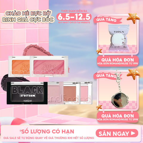 [NEW] Phấn Má Hồng Romand Ngọt Ngào Dạng Nén Better Than Cheek