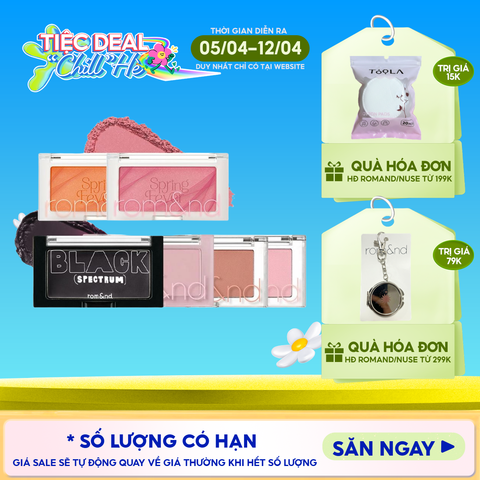 [NEW] Phấn Má Hồng Romand Ngọt Ngào Dạng Nén Better Than Cheek