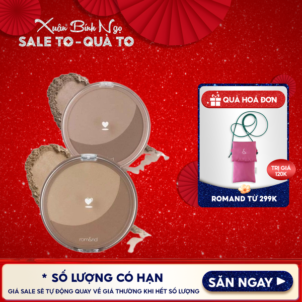  Phấn Tạo Khối Hai Màu Romand Better Than Shape 9.5g 