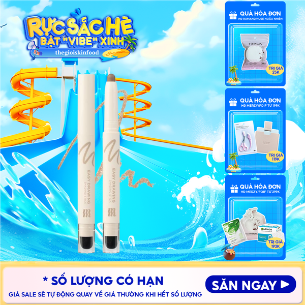  Bút Tạo Khối Hai Đầu Merzy Easy Drawing Shading Stick 1.3g 
