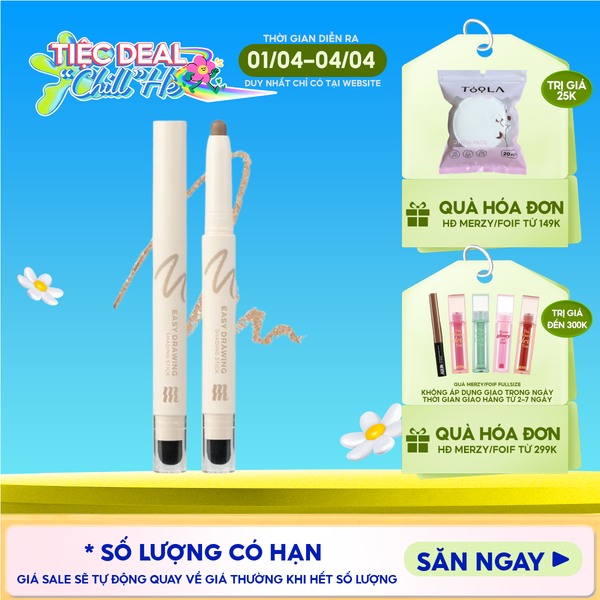  Bút Tạo Khối Hai Đầu Merzy Easy Drawing Shading Stick 1.3g 