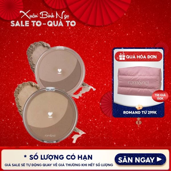  Phấn Tạo Khối Hai Màu Romand Better Than Shape 9.5g 