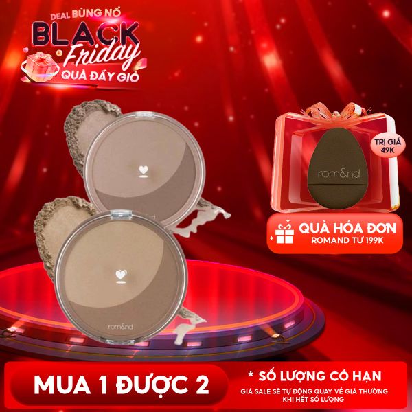  Phấn Tạo Khối Hai Màu Romand Better Than Shape 9.5g 