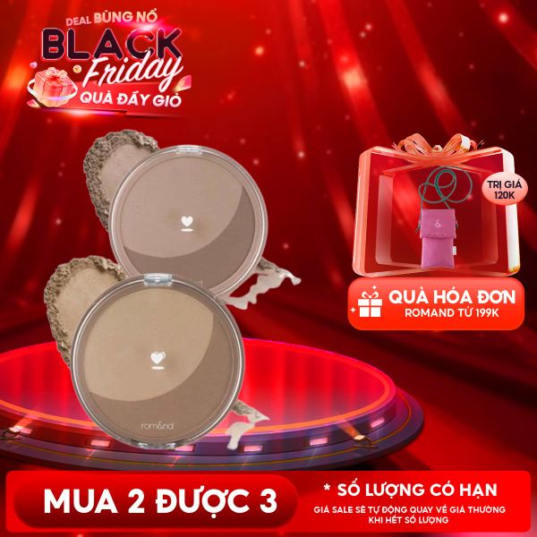  Phấn Tạo Khối Hai Màu Romand Better Than Shape 9.5g 