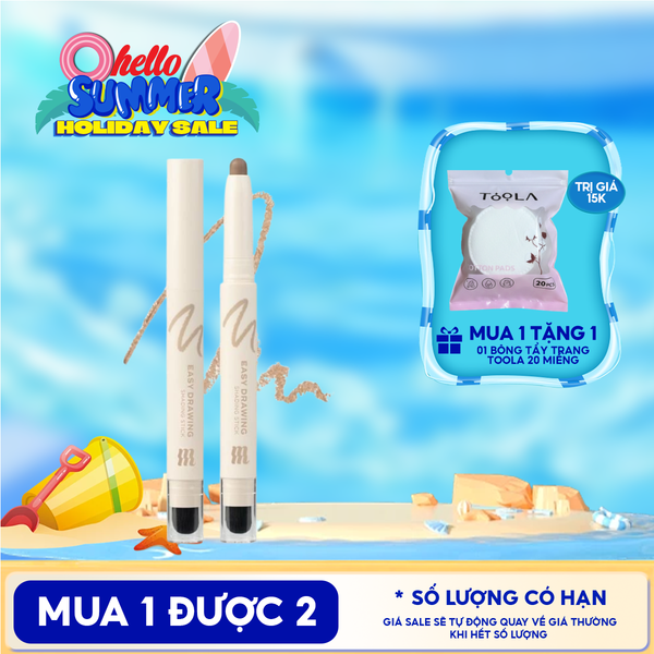  Bút Tạo Khối Hai Đầu Merzy Easy Drawing Shading Stick 1.3g 