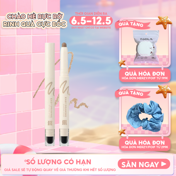  Bút Tạo Khối Hai Đầu Merzy Easy Drawing Shading Stick 1.3g 